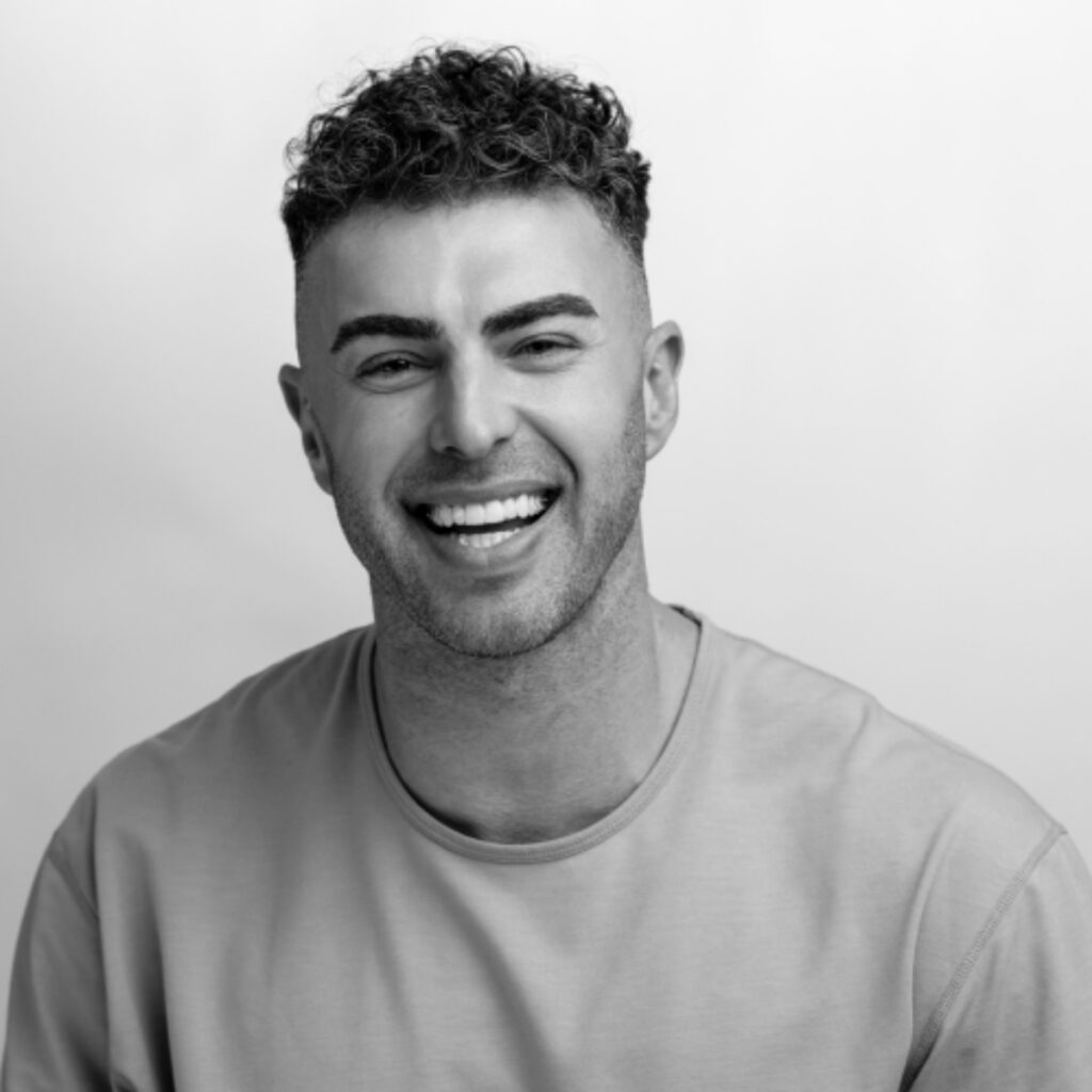 Man smiling
